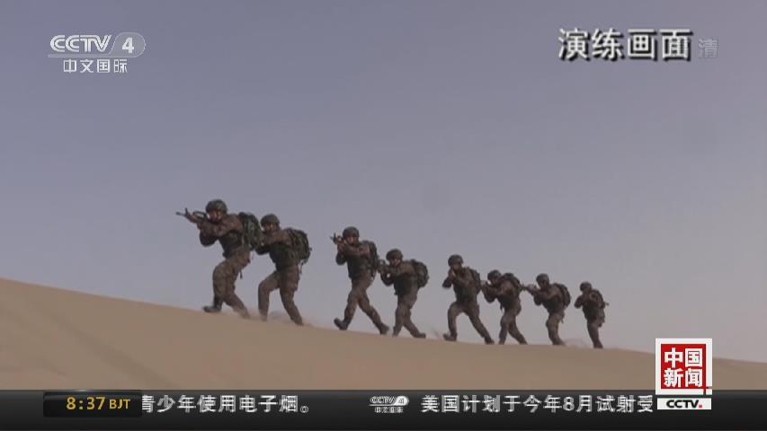 新疆：大漠砺兵 提升反恐作战能力